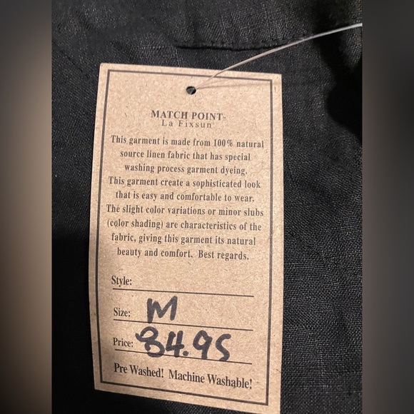 Match Point by FixSun Black Linen Dress - Picture 11 of 13